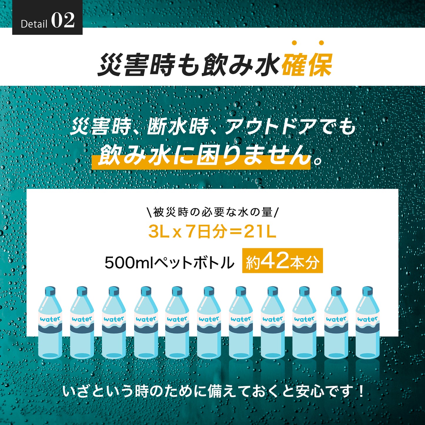 Greeshow 携帯浄水器 GS-288|8000L浄水量|防災・キャンプ・登山に最適|軽量コンパクト設計|緊急用ホイッスル付き