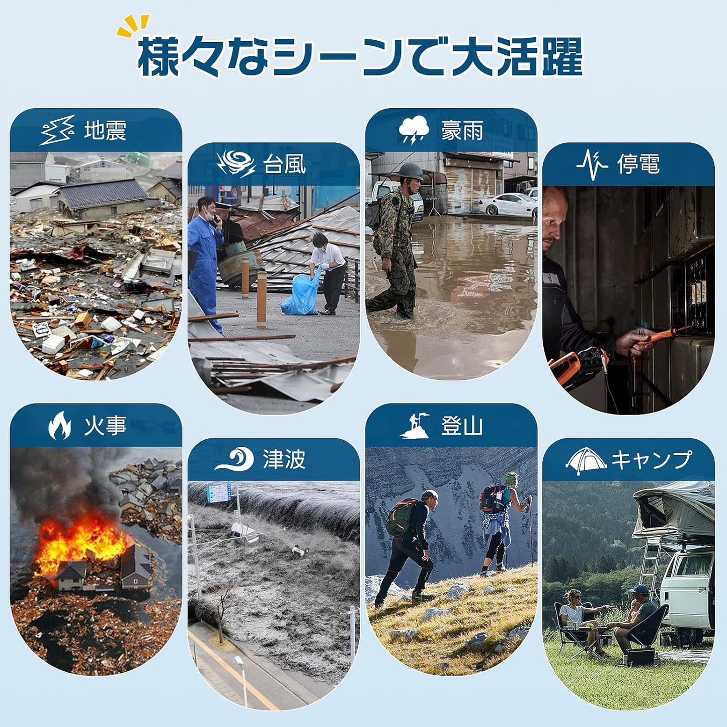 【2025年新モデル】Greeshow 防災ラジオ 多機能 手回しラジオ FM/AM/SW対応 ソーラー/USB充電 スマホ急速充電 IPX4防水 3.5mmイヤホンジャック付き 防災士推奨 懐中電灯 SOSサイレン 緊急災害対策 非常用 キャンプ ポータブルラジオ PSE認証済み 防災ガイドブック付き グレー GS-298